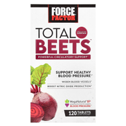 Force Factor Total Beets Powerful Circulation Support 120 Tablets