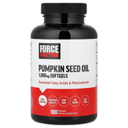Force Factor Pumpkin Seed Oil 1 000 mg 100 Softgels