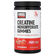 Force Factor Creatine Monohydrate Gummies Watermelon 150 Gummies