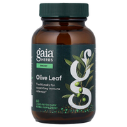 Gaia Herbs، أوراق الزيتون ، 60 كبسولة نباتية سائلة