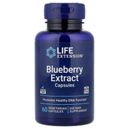 Life Extension Blueberry Extract Capsules 60 Vegetarian
