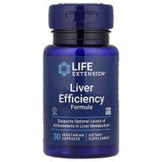 Life Extension Liver Efficiency Formula 30 Vegetarian Capsules