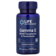 Life Extension Gamma E خليط من التوكوفيرول والتوكوترينول 60 كبسولة هلامية
