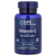 Life Extension ، فيتامين C و Bio-Quercetin Phytosome ، 60 قرصًا نباتيًا