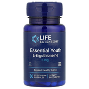 Life Extension Essential Youth L-Ergothioneine 5 mg 30 Vegetarian Capsules