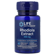 Life Extension، خلاصة الروديولا ، 250 مجم ، 60 كبسولة نباتية