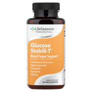 LifeS Seasons، دعم سكر الدم Glucose Stabili-T ، 90 كبسولة نباتية