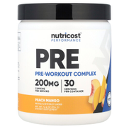 Nutricost Performance Pre-Workout Complex Peach Mango 12.6 oz 354 g