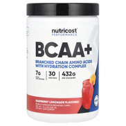 Nutricost Performance BCAA+ Raspberry Lemonade 15.4 oz 432 g