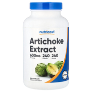 Nutricost Artichoke Extract, 600 mg, 240 Capsules