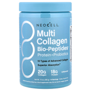 NeoCell Multi Collagen Bio-Peptides Protein + Probiotics Unflavored 10 oz 283 g