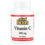 Natural Factors Vitamin C 500 mg 90 Tablets