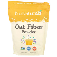 NuNaturals، ألياف الشوفان ، 1 رطل 454 جم