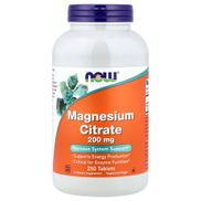 Now Foods Magnesium Citrate 200 mg - 250 Tablets