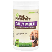 Pet Naturals Daily Multi For Dogs All Ages 150 Chews 18.52 oz 525 g