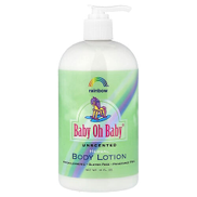 Rainbow Research Baby Oh Baby Herbal Body Lotion Unscented 16 fl oz