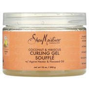 SheaMoisture Curling Gel Souffle Coconut & Hibiscus 12 oz 340 g