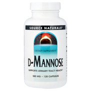 Source Naturals D-Mannose 500 mg 120 Capsules