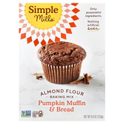 Simple Mills Almond Flour Baking Mix Pumpkin Muffin & Bread 9 oz 255 g