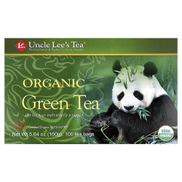 Uncle Lee's Tea Organic Green Tea 100 Tea Bags 5.64 oz 160 g