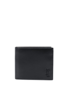 Saint Laurent. Saint Laurent Tiny Cassandre East West Wallet In Black