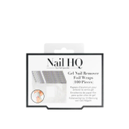 Nail HQ Gel Nail Remover Foil Wraps x100