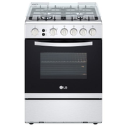 LG 4 Burner Gas Cooker 60x60cm FA211RMA Silver