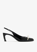 Tory Burch Women Pierced slingback pumps 180923-006