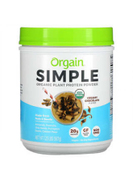 Orgain Simple Organic Plant Protein Powder Creamy Chocolate 1.25 lb 567 ...