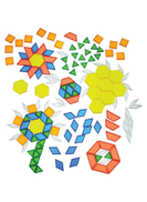 Constructive Playthings Translucent Pattern Blocks Light Table ...