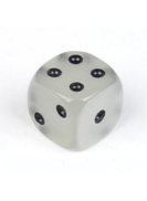 Lot De 10 Dés à Jouer D6 Blancs 16mm - Pour Jeux De Société DND, MTG, Yatzee, Enseignement Des Maths | Dés à Six Faces